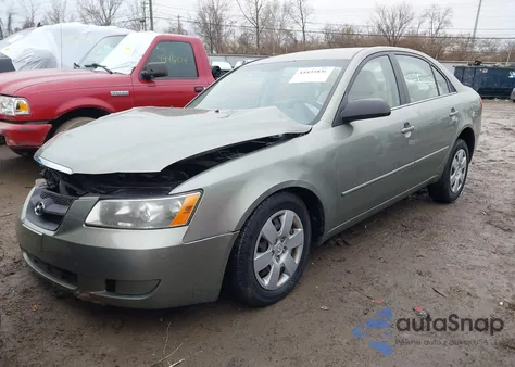 2009 Hyundai Sonata Gls из США, поврежденный, VIN 5NPET46C89H560743